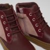 Kids CamperLab Boots | Multicolored Leather And Nubuck Boots