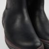 Women CamperLab Boots | Black Leather Boots For Women