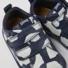 Kids CamperLab Sneakers | Blue And White Leather Shoes For Kids