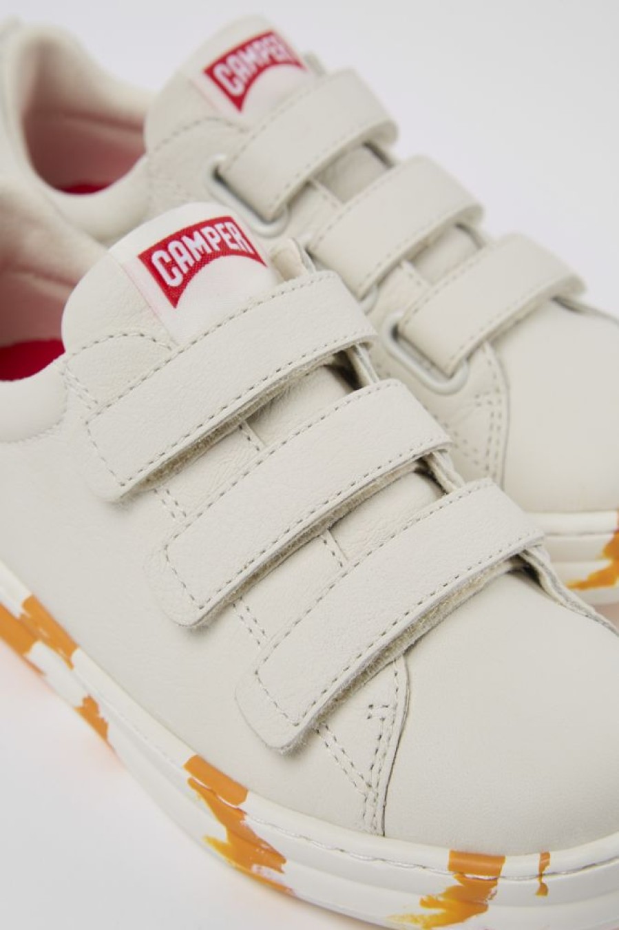 Kids CamperLab Sneakers | White Leather Sneaker