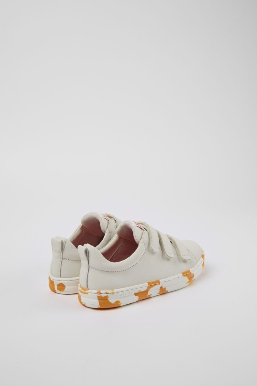 Kids CamperLab Sneakers | White Leather Sneaker