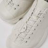 Men CamperLab Sneakers | White Leather Shoes For Men