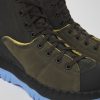 Men CamperLab Casual Shoes | Green Ankle Boots For Men