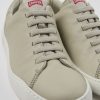 Men CamperLab Casual Shoes | Gray Leather Sneakers For Men