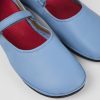 Women CamperLab Ballerinas | Blue Leather Mary Jane For Women