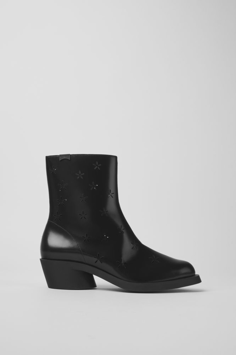 Women CamperLab Ankle Boots | Black Leather Boots For Women