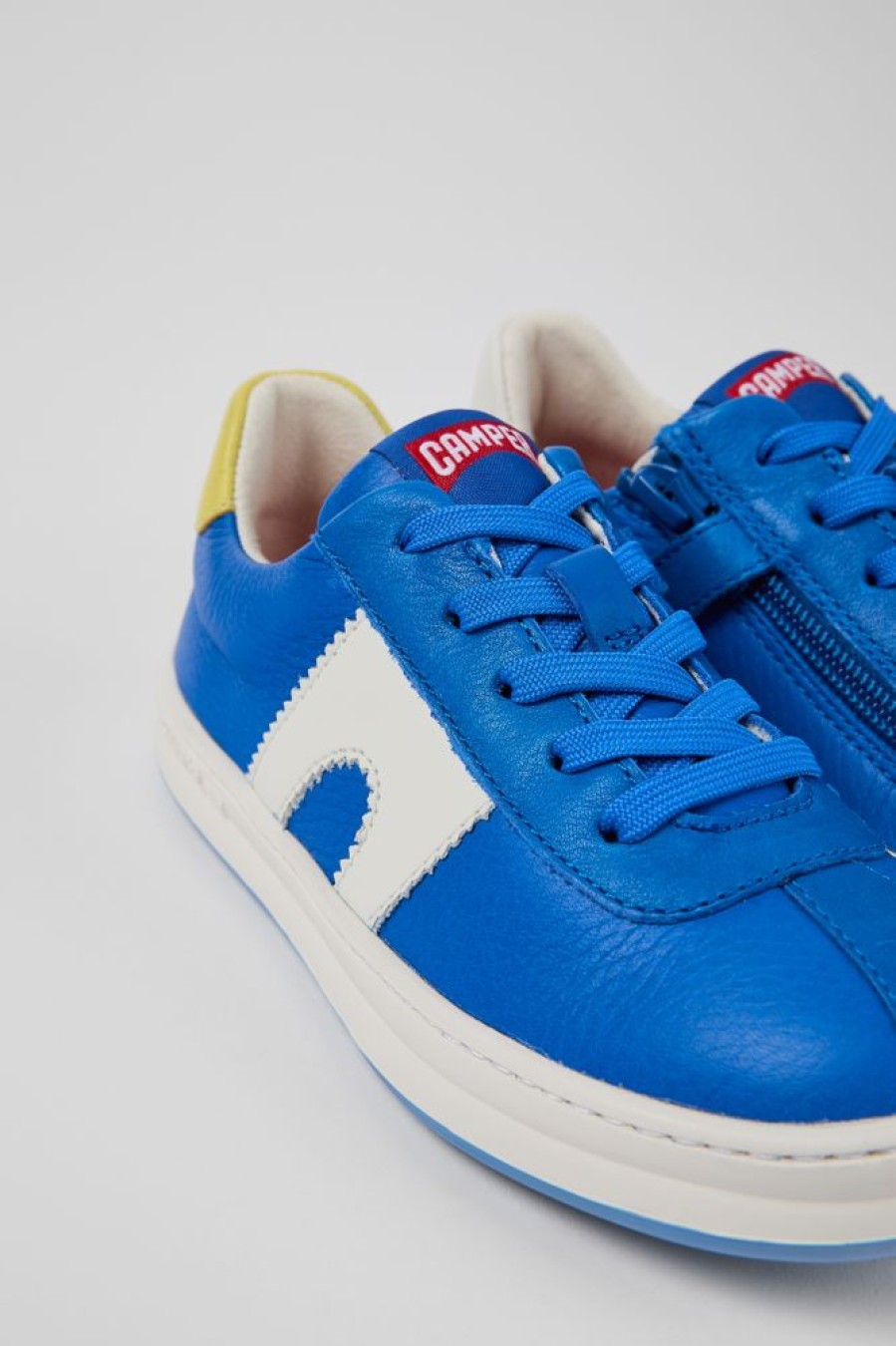 Kids CamperLab Sneakers | Blue Leather Sneaker