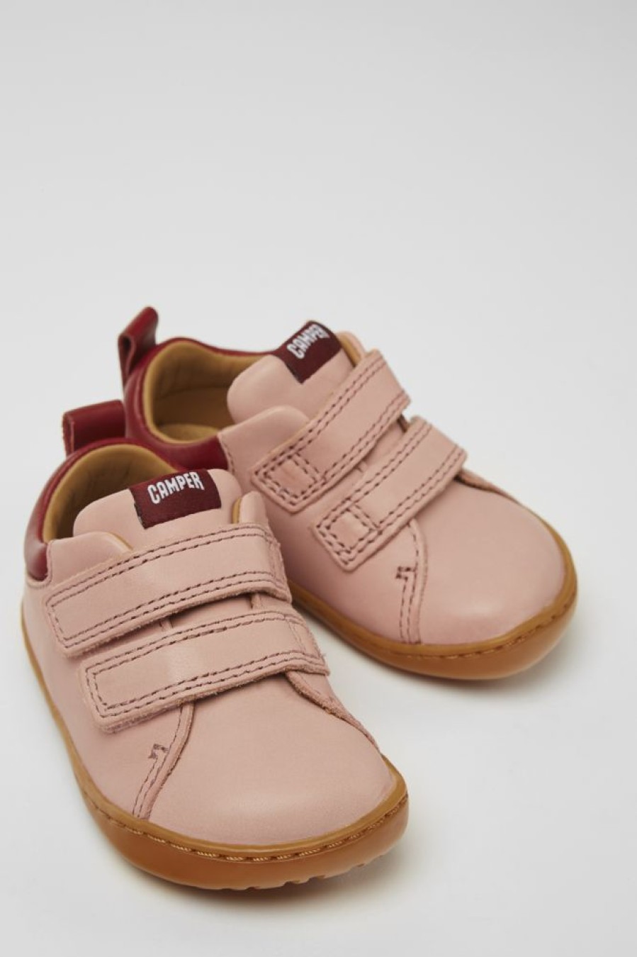 Kids CamperLab Sneakers | Pink Leather Shoes