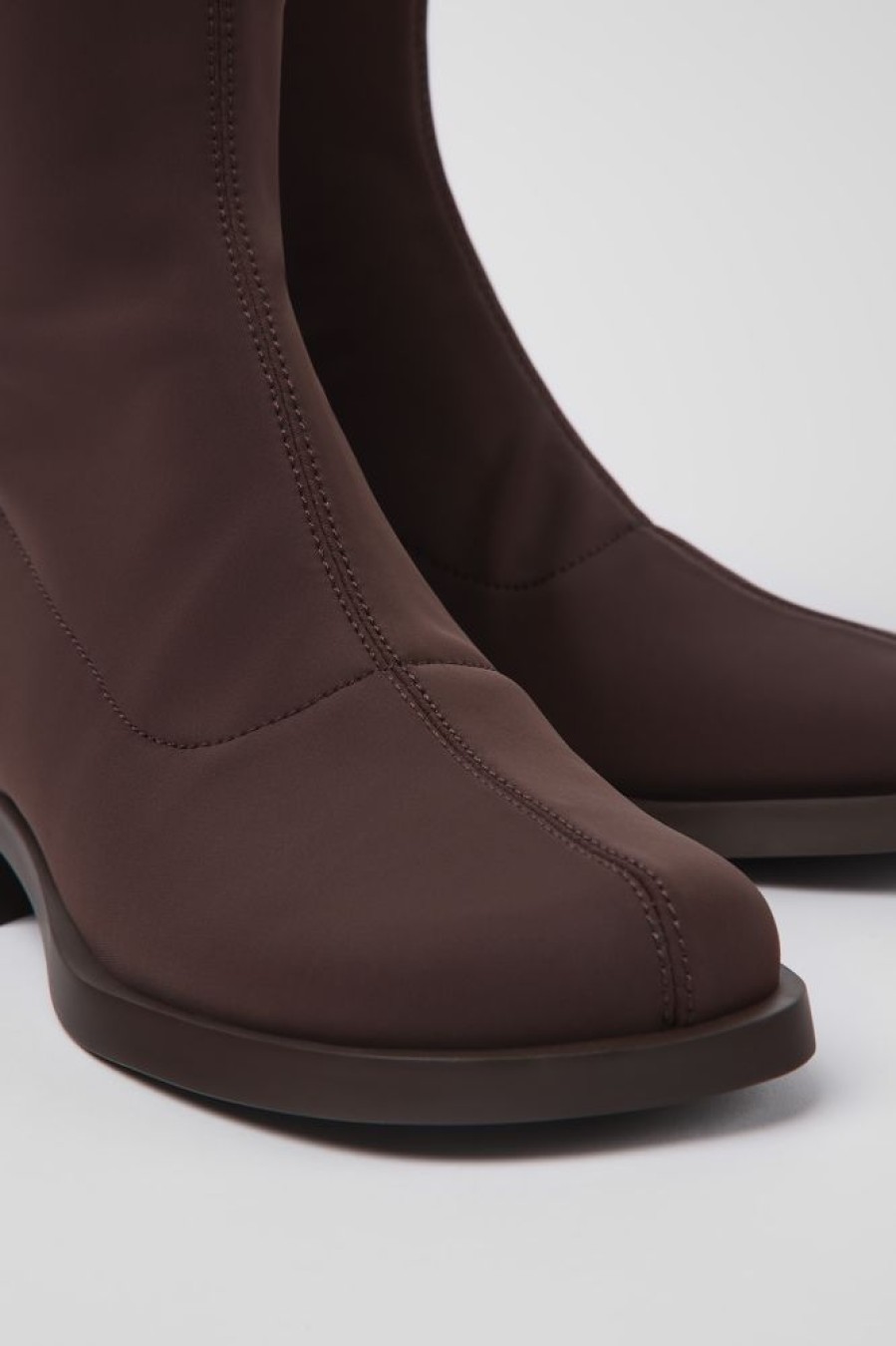 Women CamperLab Boots | Burgundy Boots For Women