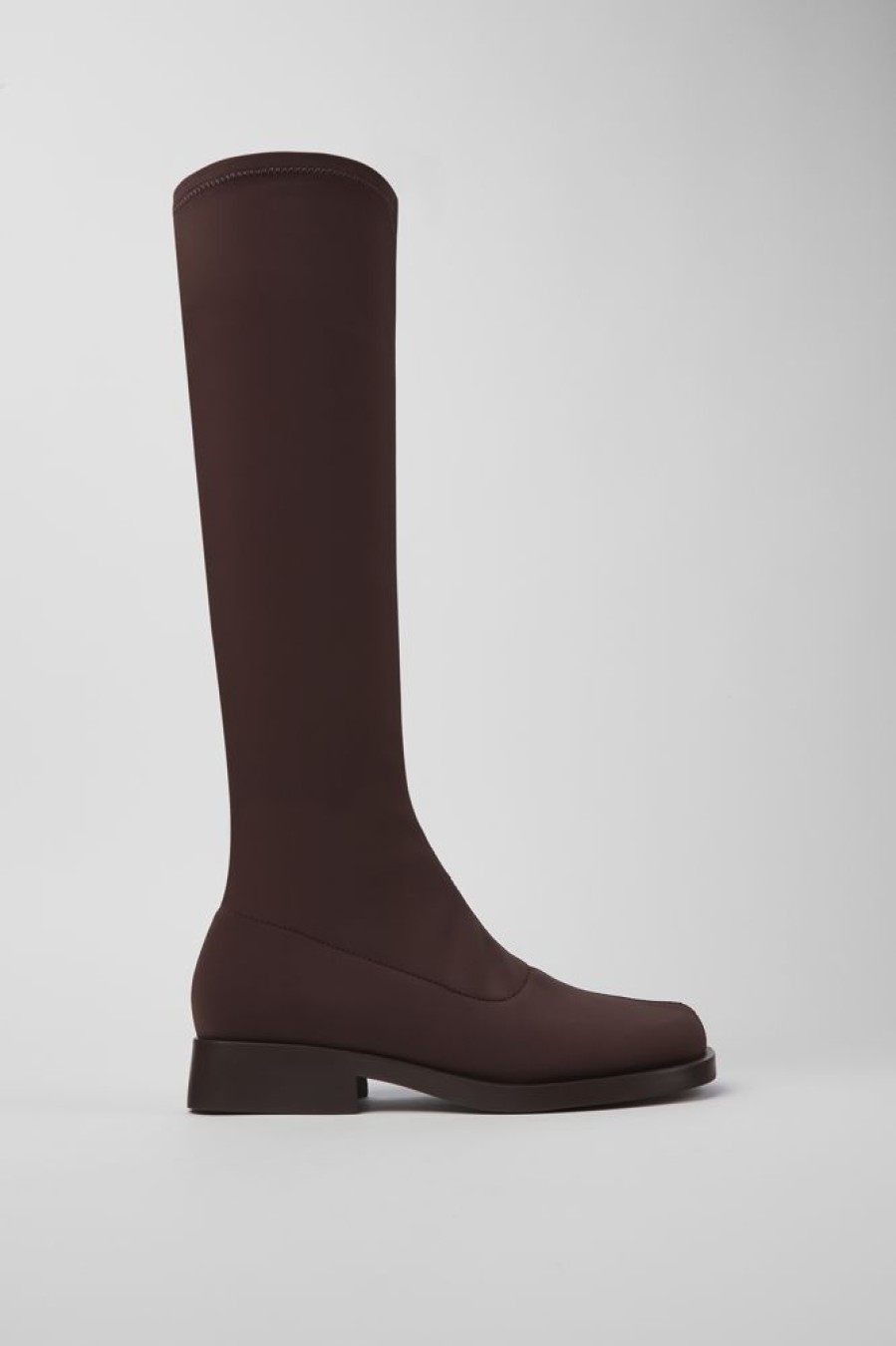 Women CamperLab Boots | Burgundy Boots For Women