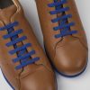 Men CamperLab Casual Shoes | Brown Leather Shoes For Men