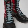 Women CamperLab Boots | Multicolor Lace-Up Boots For Women