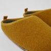 Men CamperLab Slippers | Yellow Wool Slippers For Men