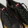 Men CamperLab Sneakers | Black Leather Sneakers