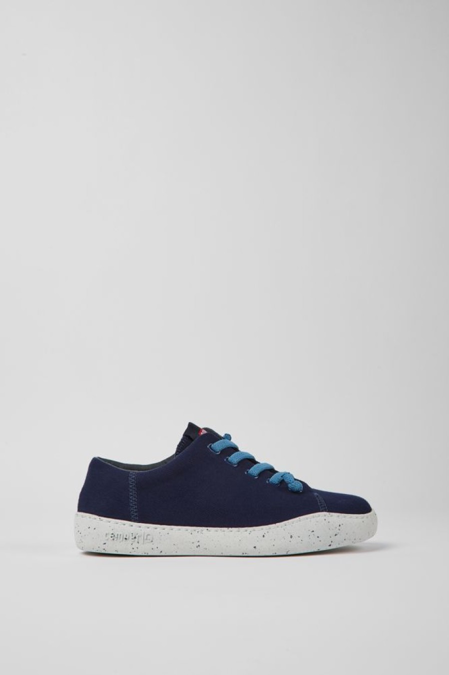 Women CamperLab Sneakers | Blue Textile Sneakers For Women