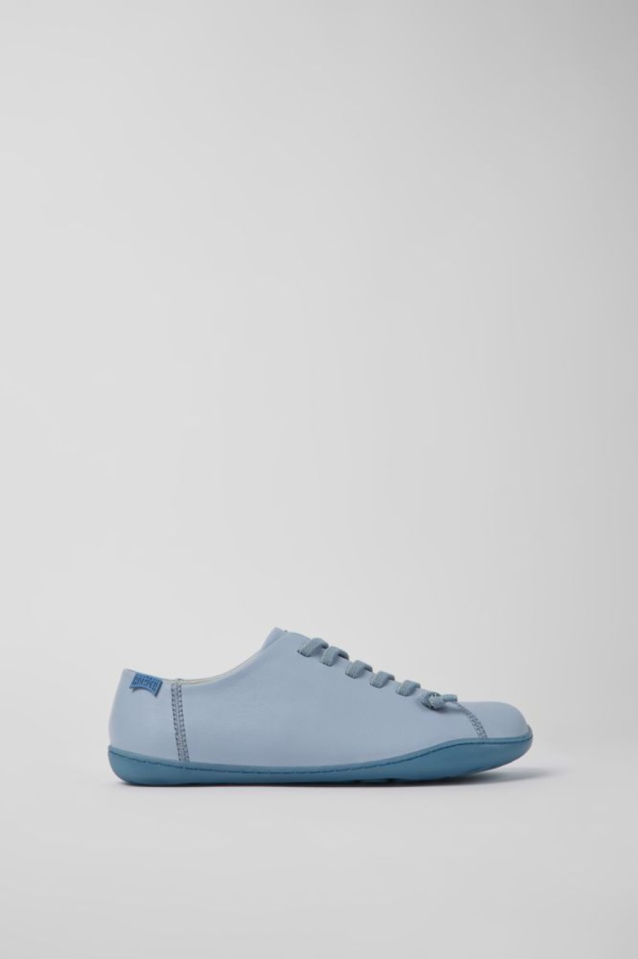 Women CamperLab Casual Shoes | Blue Leather Shoes For Women