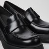 Women CamperLab Formal Shoes | Black Leather Shoes For Women