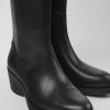 Women CamperLab Boots | Black Leather Boots For Women