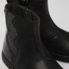 Kids CamperLab Boots | Black Leather Boots