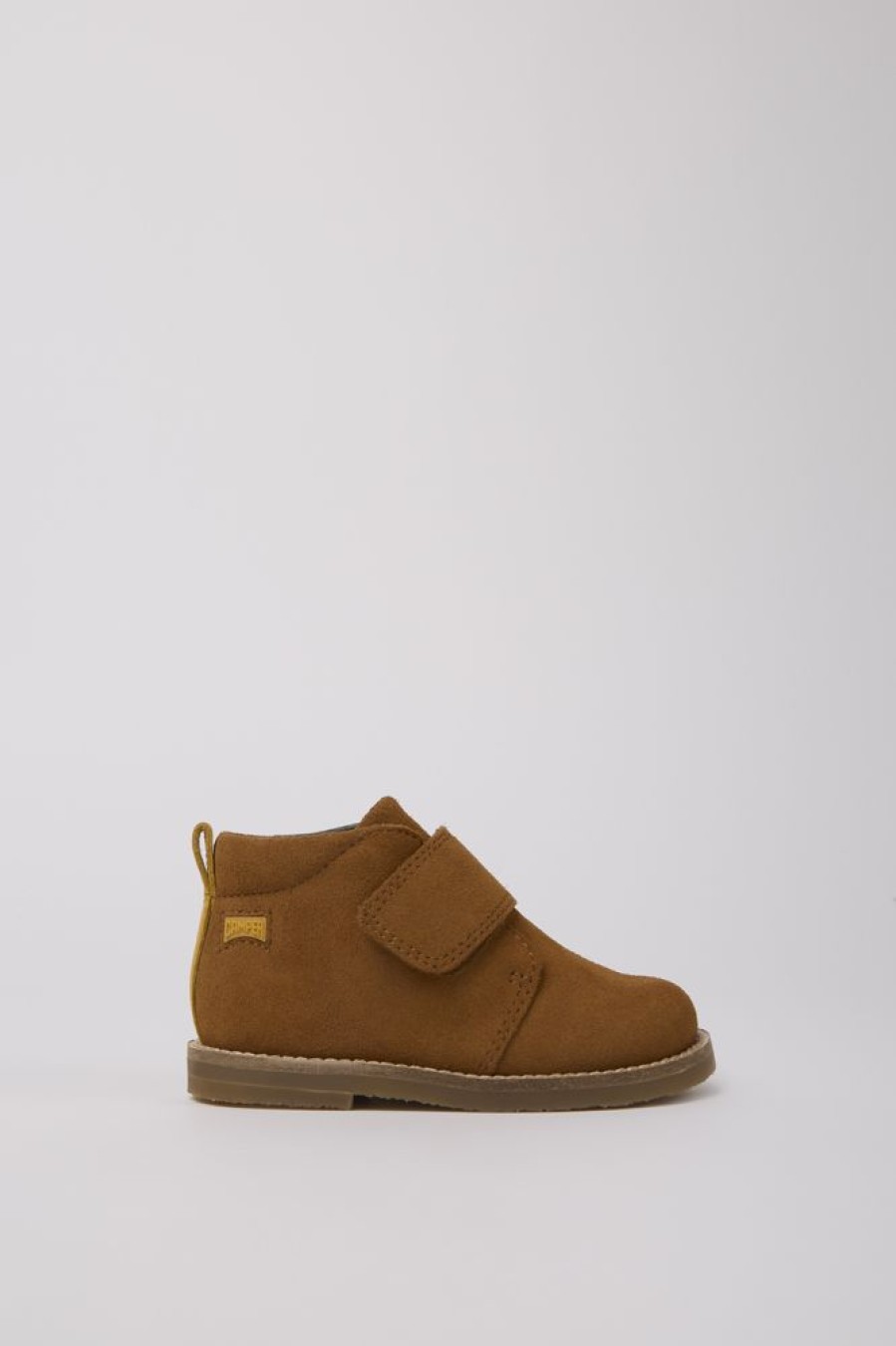 Kids CamperLab Boots | Brown Nubuck Boots