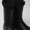 Women CamperLab Boots | Black Leather Boots For Women