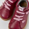 Kids CamperLab Boots | Pink Leather Ankle Boots