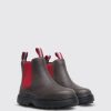 Kids CamperLab Boots | Dark Grey Ankle Boot For Boys