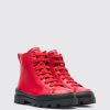 Kids CamperLab Boots | Red Boots For Kids