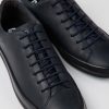 Men CamperLab Casual Shoes | Navy Blue Leather Shoes For Men