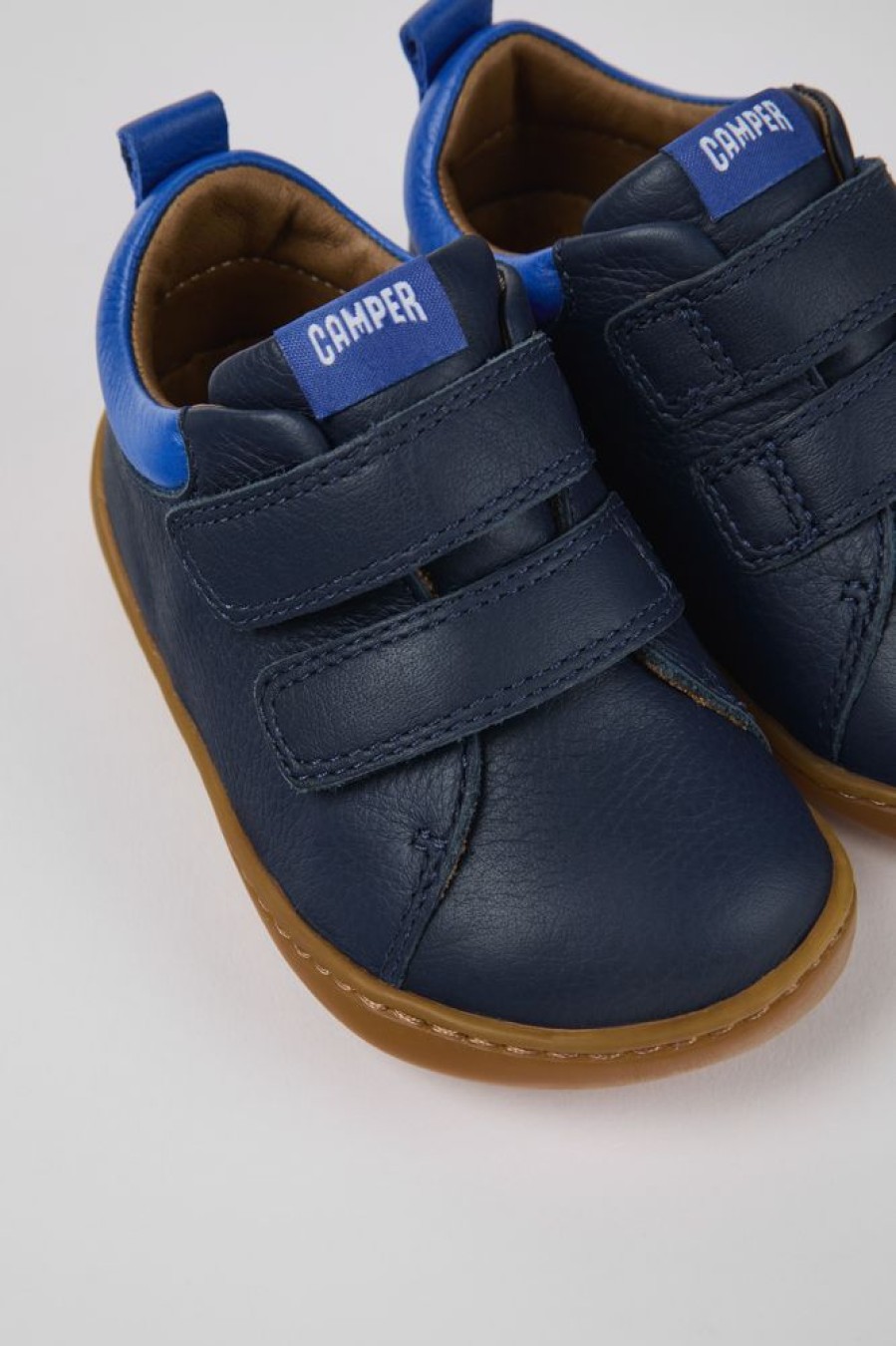 Kids CamperLab Sneakers | Blue Leather Sneaker